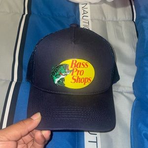 Navy Blue Bass Pro Shops Hat, Youth OS, Brand New